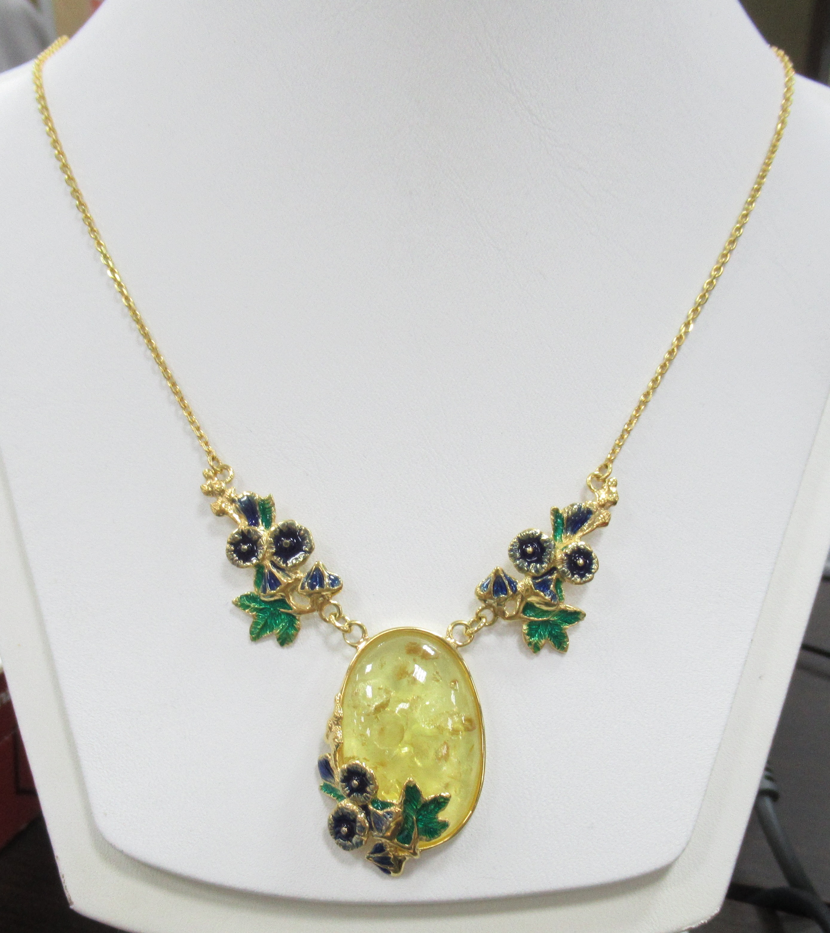 10722-000123 Колье (Ag 925)